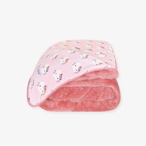 Posh Peanut x Hello Kitty Pastel Pink Luxe Plush Patoo Blanket 60”x60” NWT